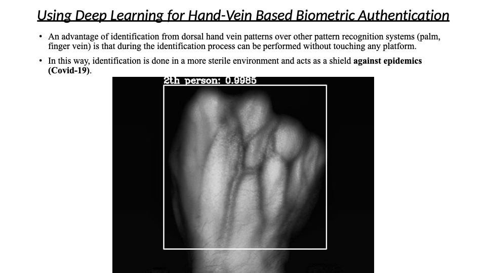 Deep Learning Vein Recognition