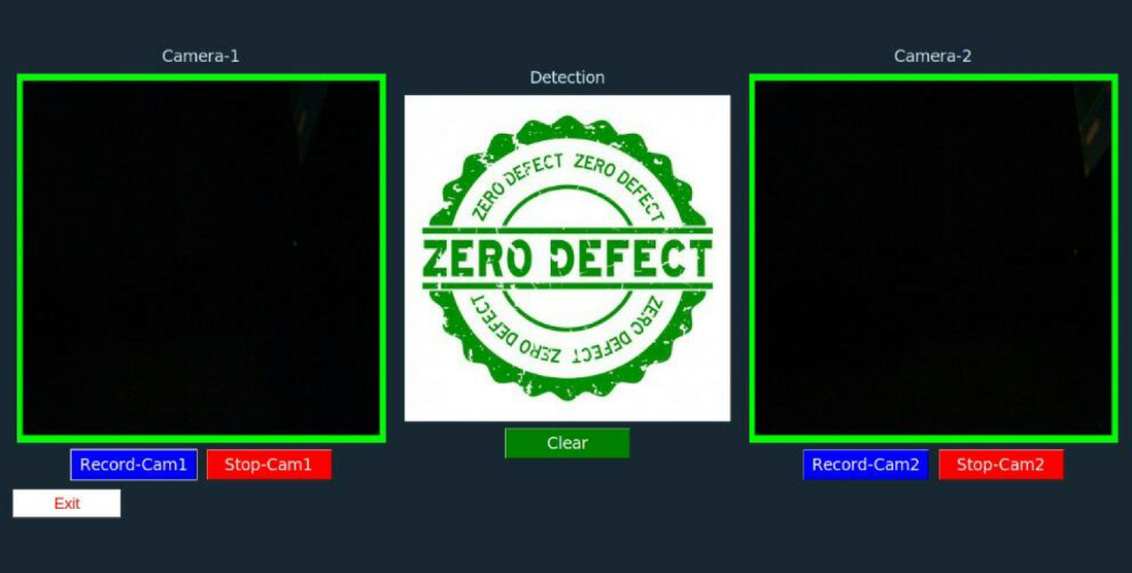Zero Defect Control Interface